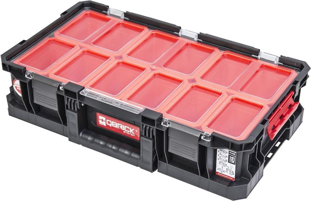Qbrick System-Werkzeugkasten-Organizer plus System-Zwei-Werkzeugkasten