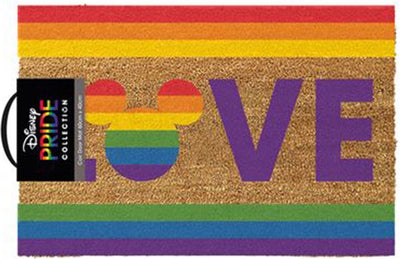 Pyramide Disney Fußmatte Micky Maus Regenbogenstolz