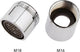Tiger Splash Eco wassersparendes Strahlregler-Set für Waschtischarmatur – M16 und M18 – Chrom