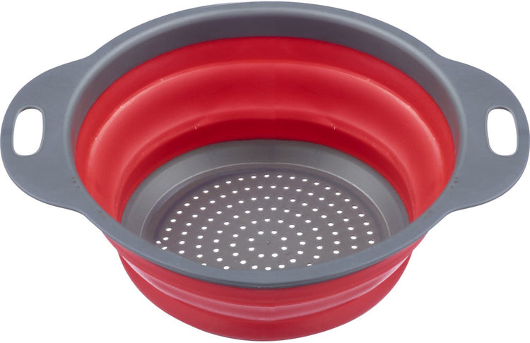 Westmark Sieb, faltbar, ø 22 cm, Kunststoff, Anthrazitrot, 21222270