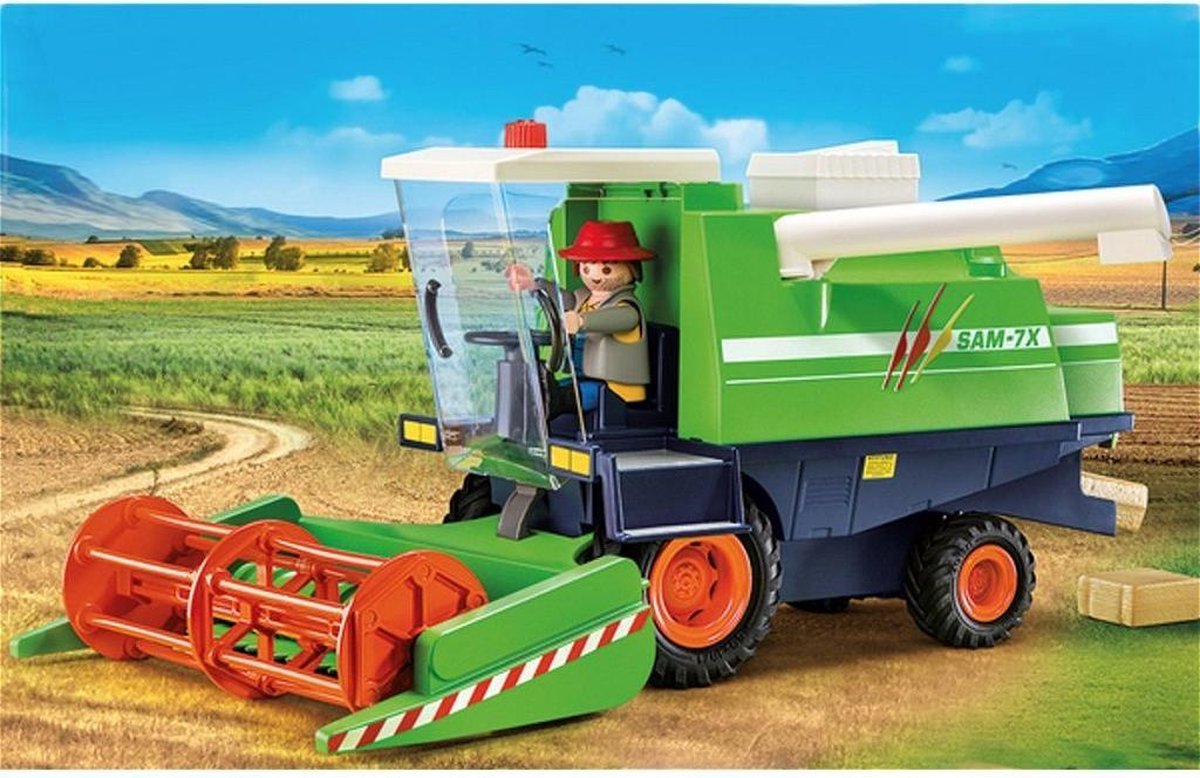 Playmobil 9532 Landmähdrescher mit Figur