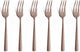 Amefa Felicity Rose Champagner – 6 Kuchengabeln