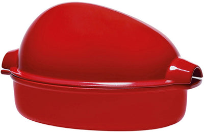 Emile Henry Chicken Baker große E-Box – 415 x 275 mm – Grand Cru