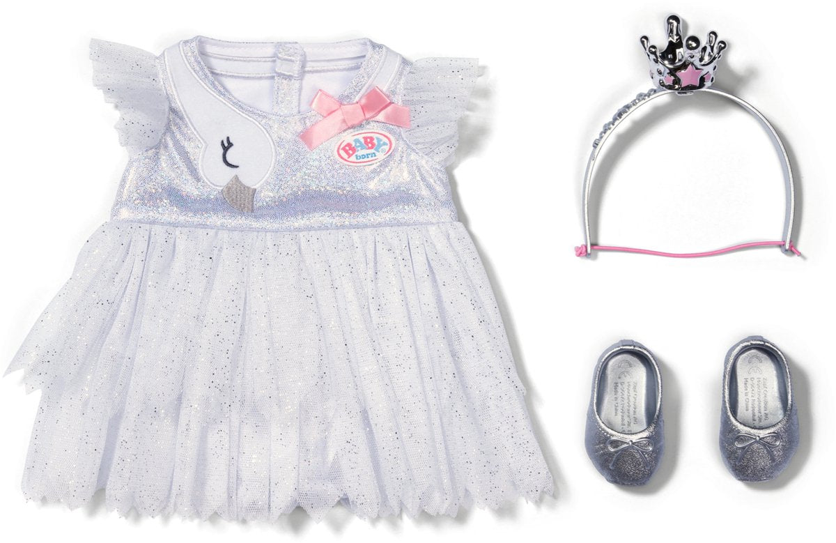 Baby geboren in Ballerina Outfit 43 cm