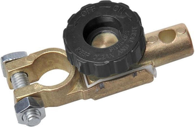 Proplus Batteriepolklemme mit Schutzschalter – ø 17,5 mm – Minuspol – Diebstahlsicherung – 125 A 500 A – 6–24 V