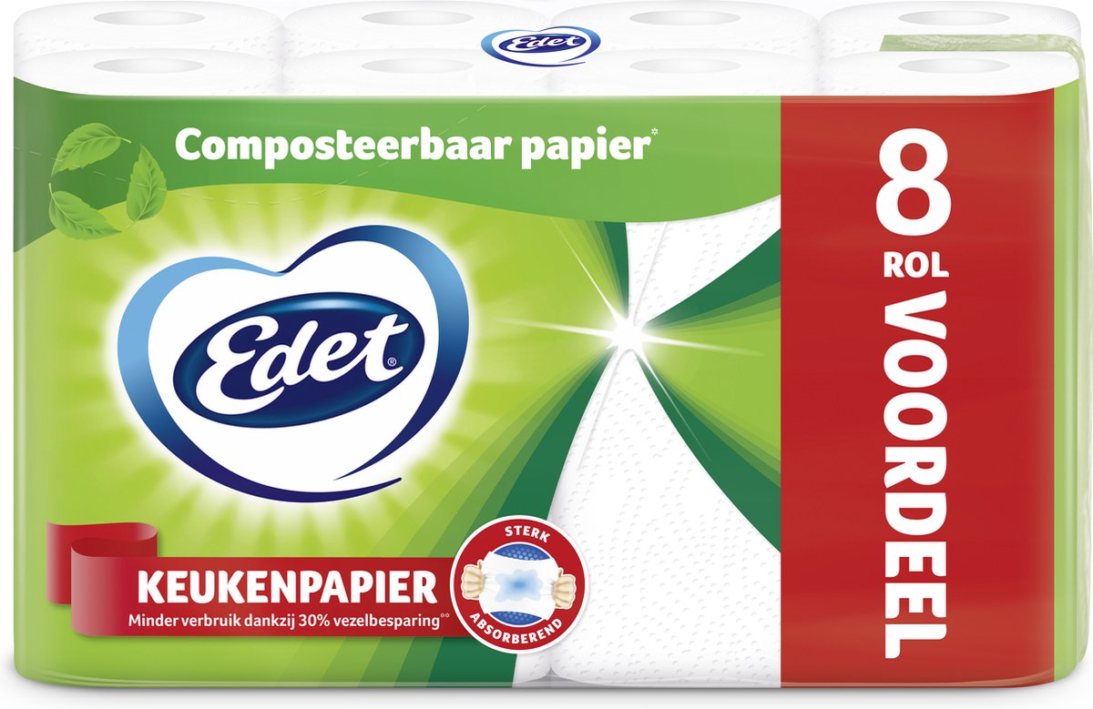 Edet Küchenpapier 1x8