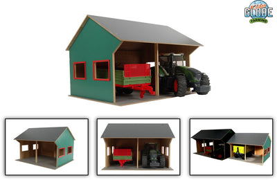 Kids Globe Globe Agricultural Laws für 2 Fahrzeuge, 1:16