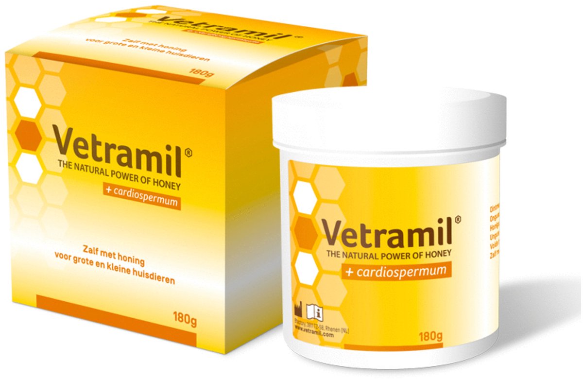 Vetramil Honey Salbe mit Cardiospermum