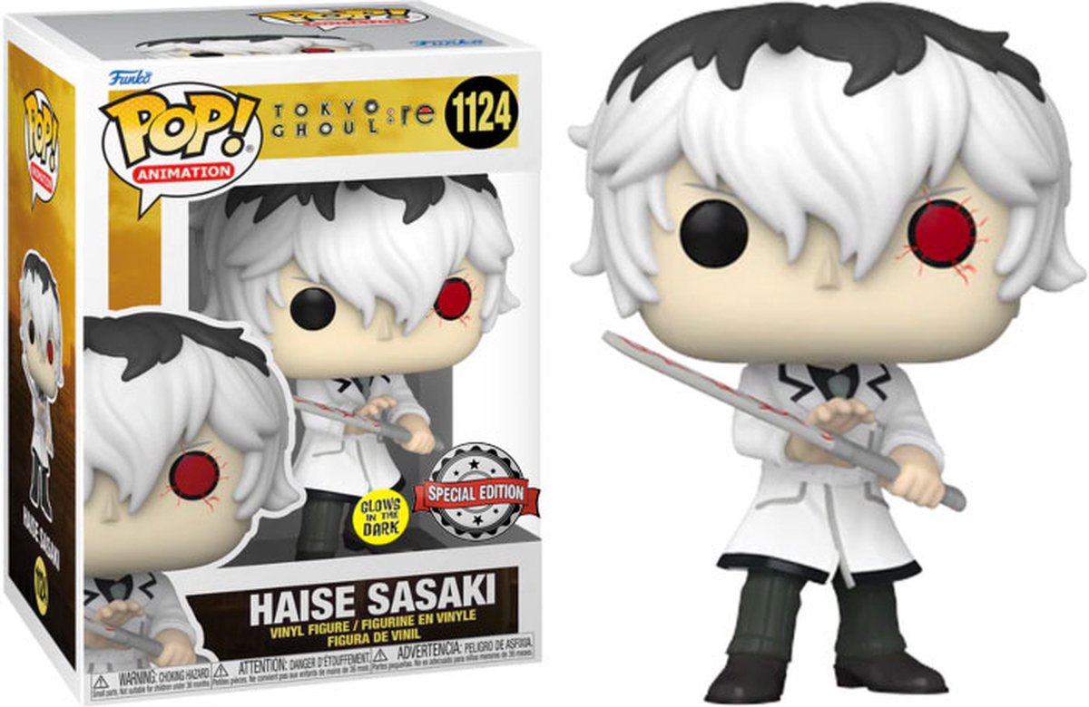 Funko-Pop! Anime: Tokyo Ghoul – Haise Sasaki #1124 leuchtet im Dunkeln