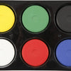 Nachfüllen blockiert Aquarell in Palette - Primärfarben, 6st.
