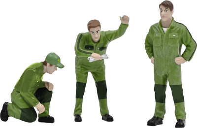 Schuco-Figuren im Maßstab 1, John Deere-Mechanik, bemalt