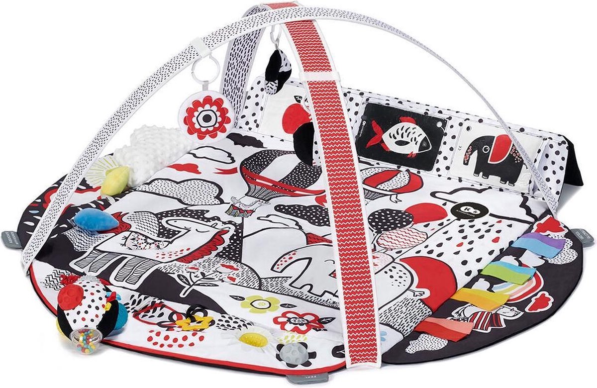 Kinderkraft 4smart - Sinnesmatte - Spielmatte - Spielbögen - 4 Zonen