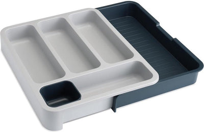 Joseph Joseph Schubladensystem Besteckschubladen-Organizer, grau