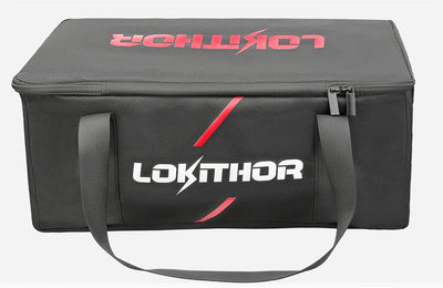 Lokithor Aufbewahrungstasche AW401 Starthilfe – Fächer in der Tasche – Griff-Schultergurt – langlebig, verschleißfest – weiches Innenfutter