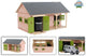 Kids Globe Globe Horse Stall mit 2 Kisten und Aufbewahrung 1:32