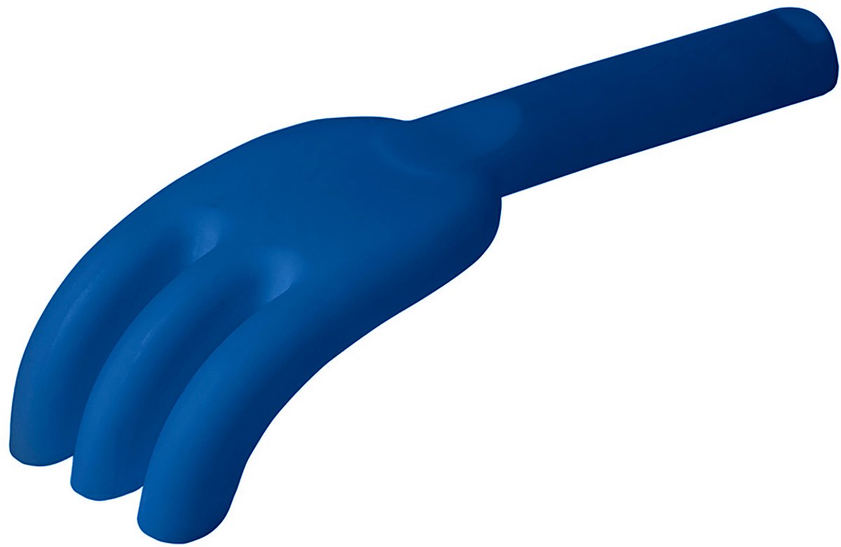 Knautschrechen - blau - faltbar - recycelbar