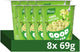 Knorr gute Pasta – cremige Käsesoße – fertig in 5 Minuten – 8 x 69 g
