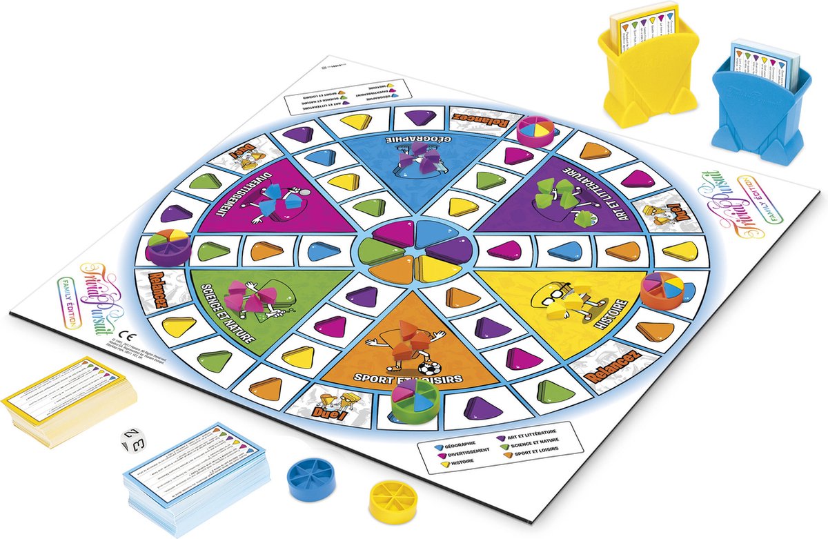 Hasbro Gaming Trivial Pursuit: Family Edition – Brettspiel (Französisch)