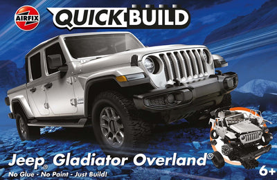 Airfix-Modellbausatz – J6039 Quickbuild Jeep Gladiator JT Overland Plastic – Modellbausatz