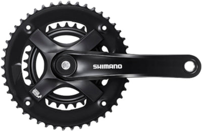 Shimano Kurbelgarnitur Tourney TY501 46-30t 7 8s 170 mm schwarz