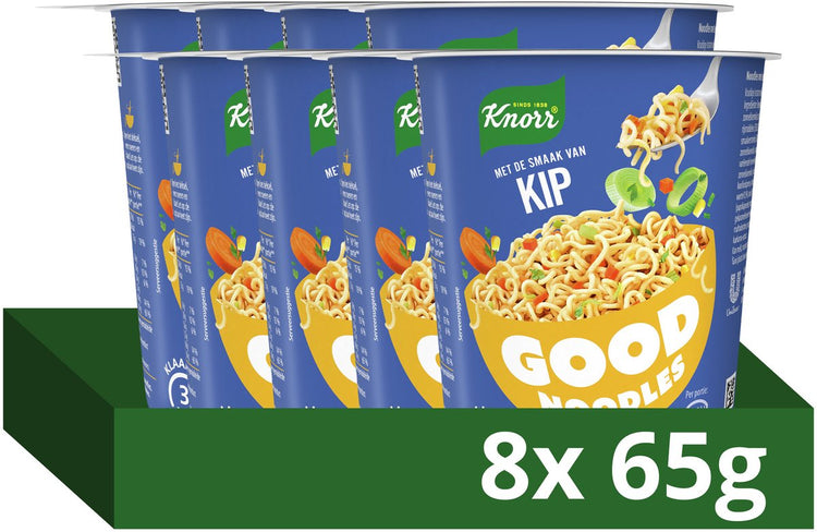 Knorr gute Nudeln - Huhn - in 3 Minuten fertig - 8 x 65 g