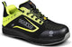 Sparco Cup Nurburg – leichter S1P-Sicherheitsschuh mit atmungsaktivem Jacquard und sportlichem Stil – Schwarz 43