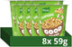 Knorr gute Nudeln - Pilze - fertig in 5 Minuten - 8 x 59 g