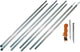 Eurotrail Markisenset Aluminium 200cm - 4 Stück - 2 Stück