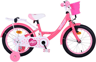 Volare Ashley Children's Bicycle - Mädchen - 16 Zoll - rosa Rot