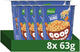 Knorr gute Nudeln - Rindfleisch - in 3 Minuten fertig - 8 x 63 g