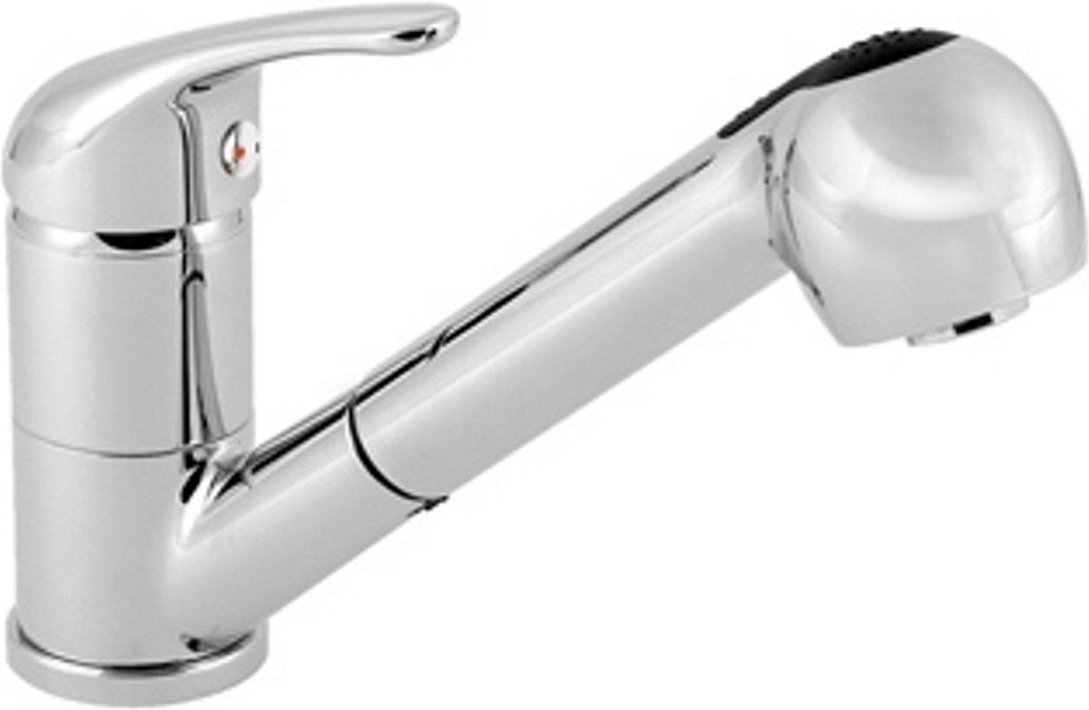 Plieger Küchenarmatur Time 1-Loch ausziehbare Handbrause Chrom