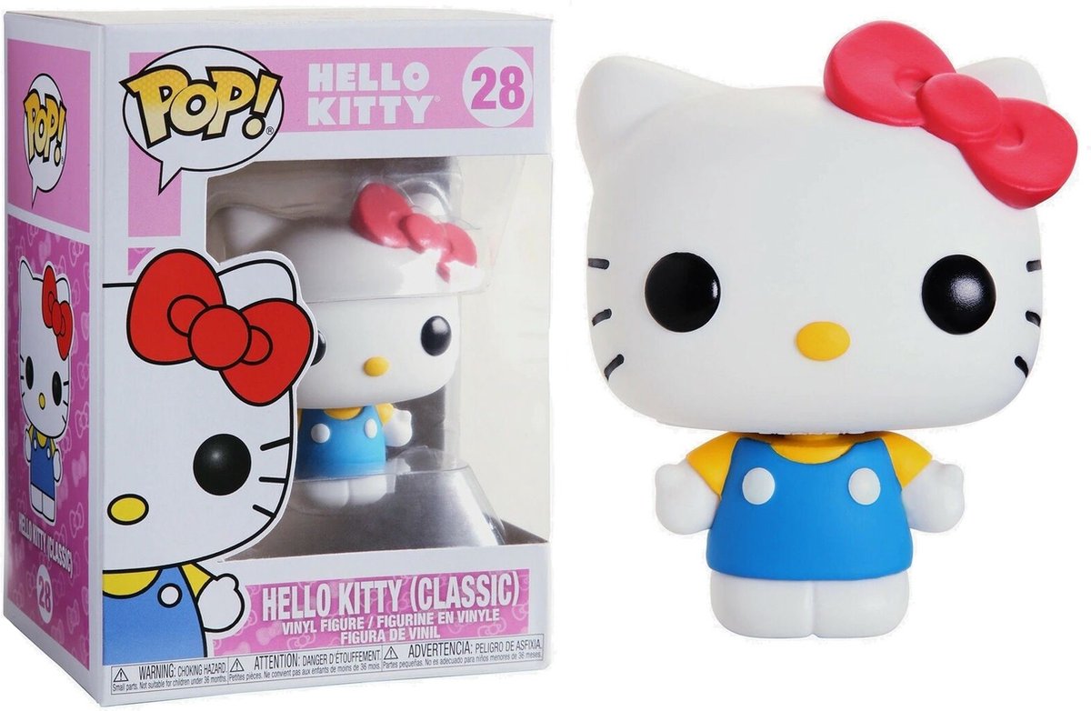 Funko Pop Sanrio: Hello Kitty (klassisch) Pop #28