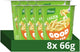 Knorr gute Pasta – 4 Käsesorten – fertig in 5 Minuten – 8 x 66 g