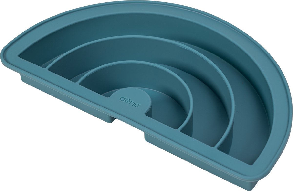 Dena dëna backen – regenbogenblau.