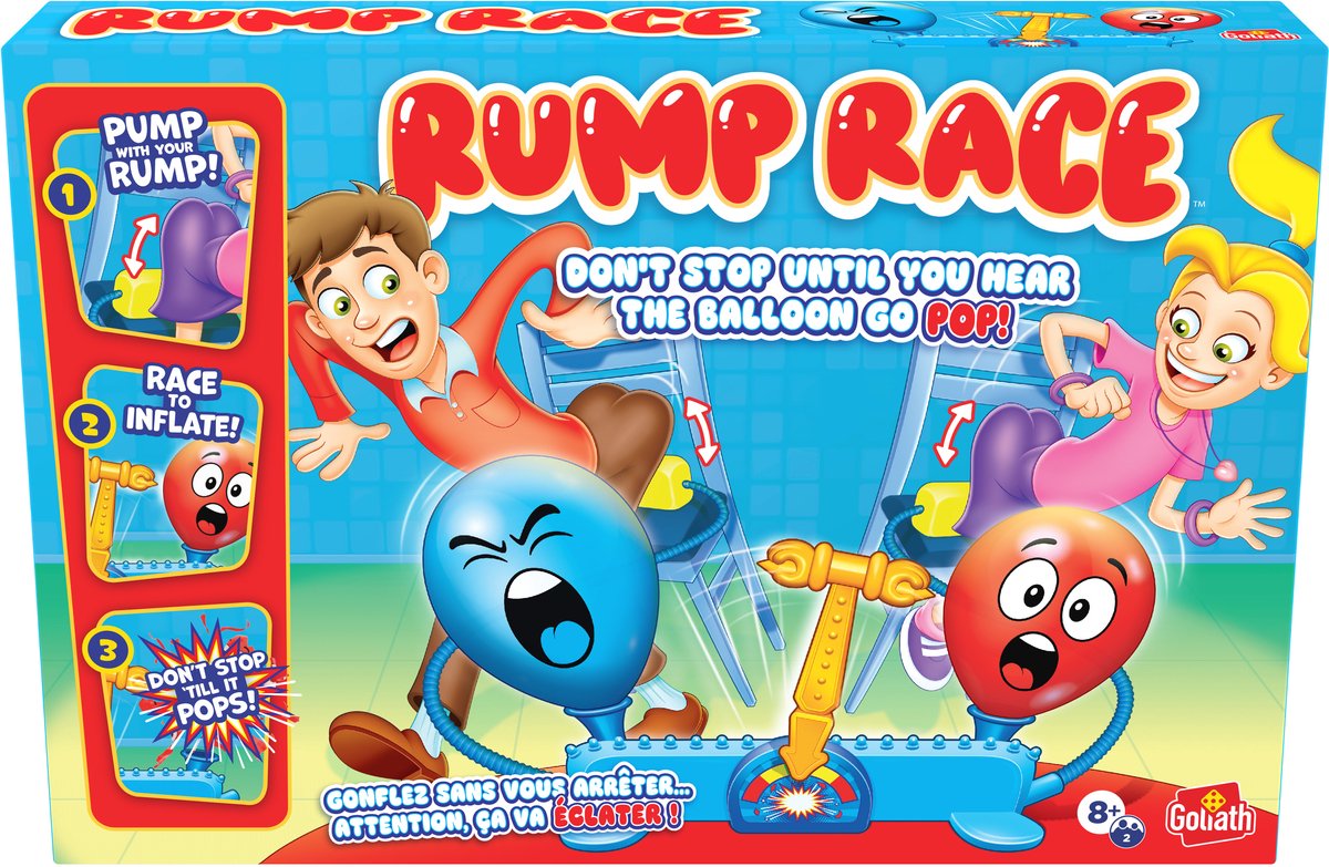 Goliath Rumpfrennen – Actionspiel – Kinderspiel – Familienspiel
