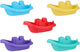 Let's Play Eddy Toys Badeboote 5 Teile – Badespielzeug Kinder – Schwimmende Boote – Wasserspielzeug Bad und Pool