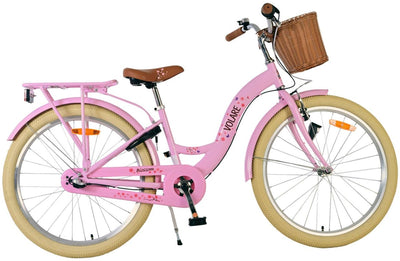 Volare Blossom Children's Bicycle - Mädchen - 24 Zoll - Pink - 3 Zahnräder