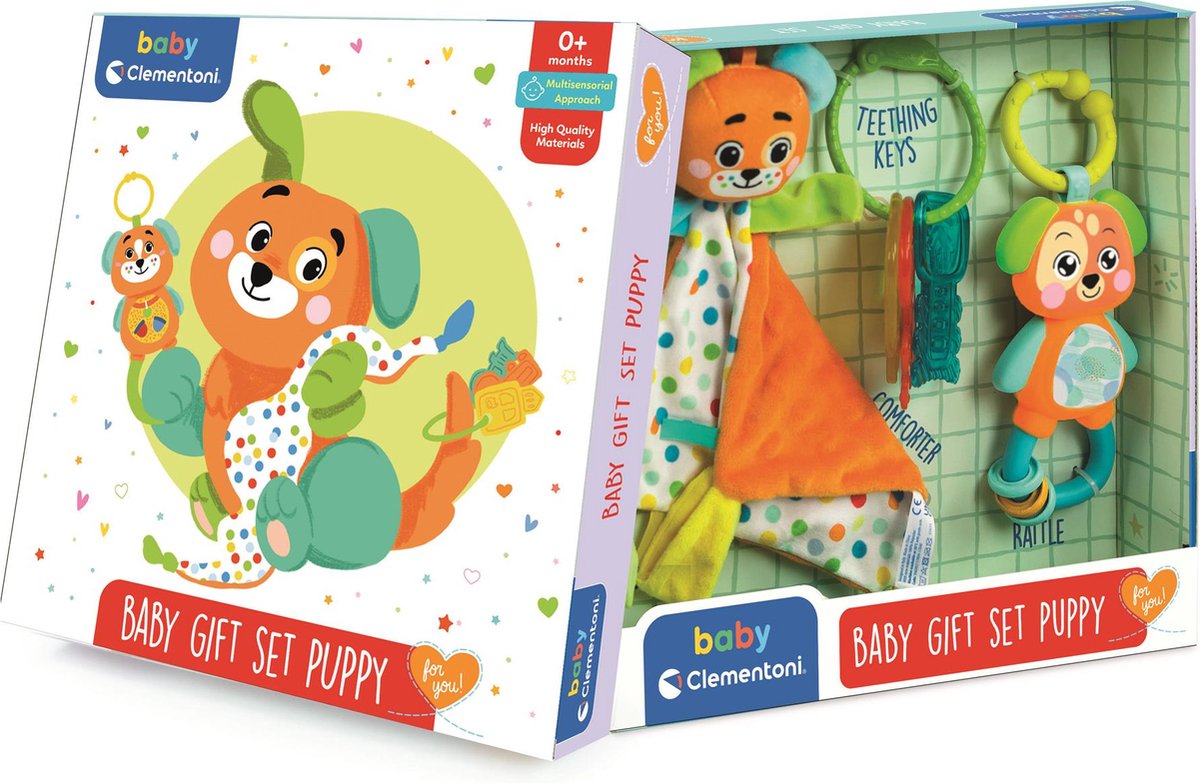 Clementoni Baby Geschenkset Welpe