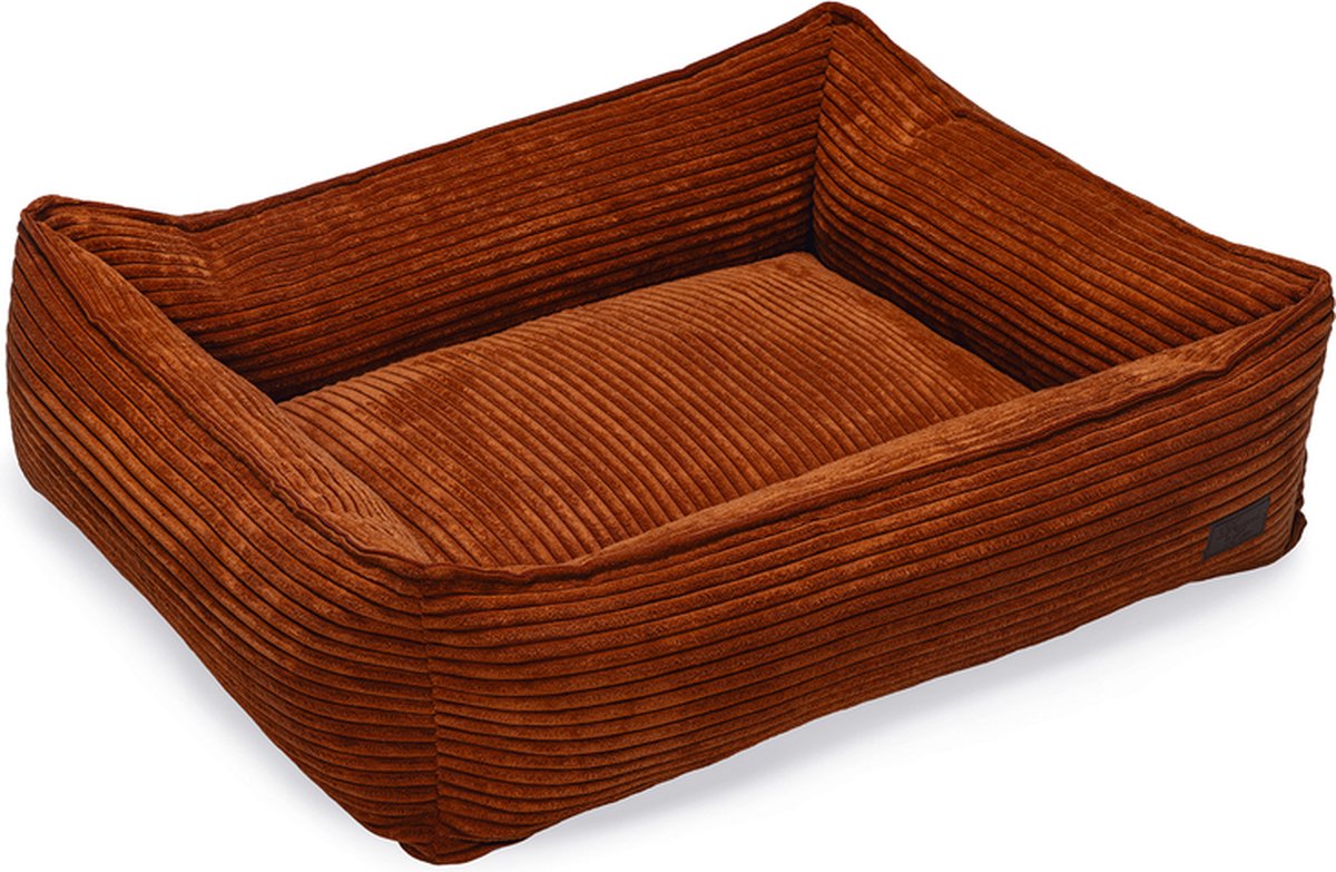 Entworfen von Lotte Ribbed – Hundebett – Terrakotta – 80 x 70 x 22 cm