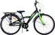 Volare Thombike Children's Bicycle - Jungen - 24 Zoll - grün schwarz - 3 Zahnräder