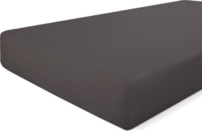 Walra Spannbetttuch Crispy Cotton – 160x200 – 100 % Baumwolle – Anthrazit
