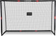 Dunlop Fußballtor – Fußballtor 300 x 200 x 120 cm – großes Fußballtor – Outdoor-Spielzeug für Kinder und Erwachsene – schnelle Montage – Fußball-Trainingstor – Metall – Schwarz Rot