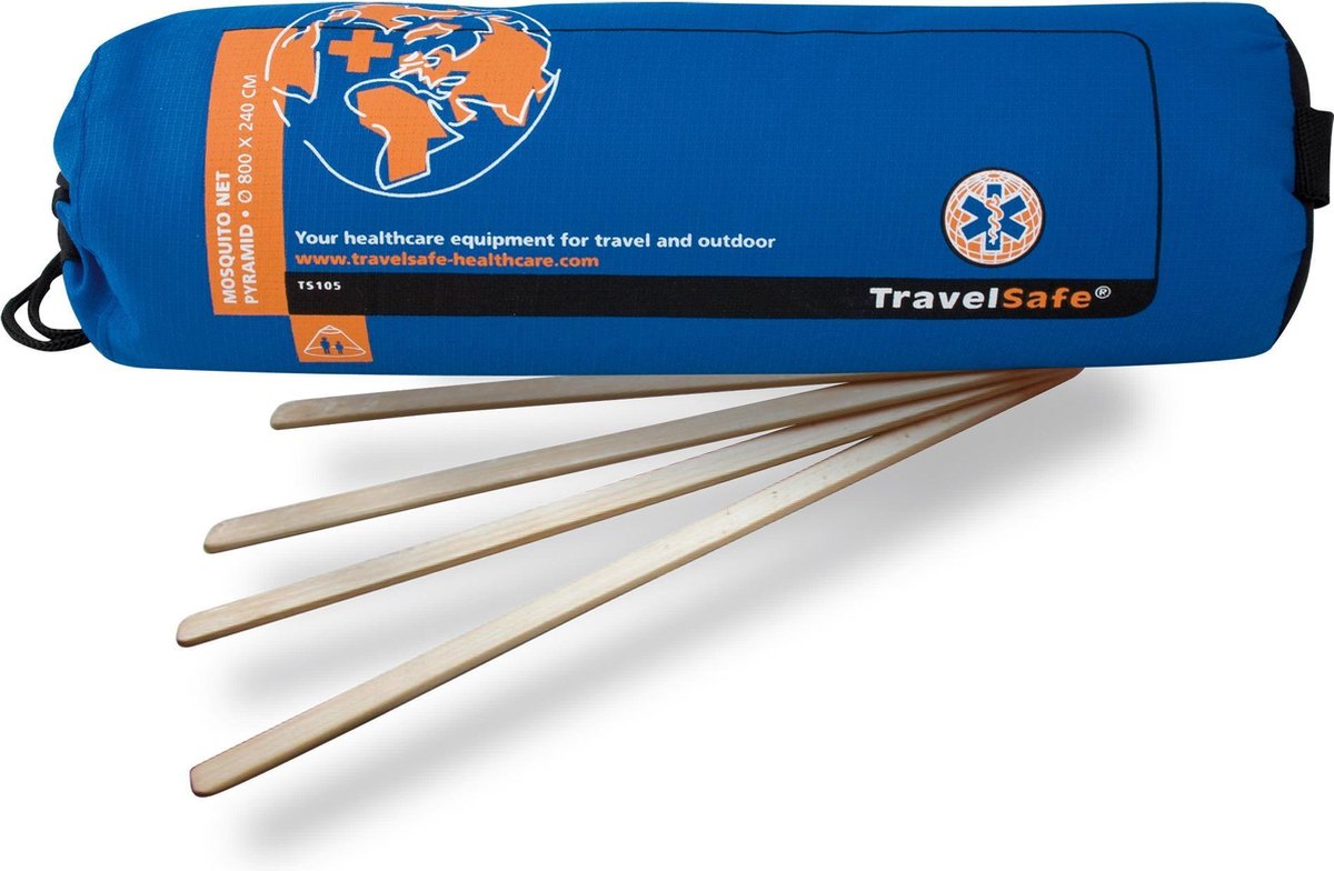 Travelsafe Pyramiden-Moskitonetz 1 Pers. - Pyramidenstil
