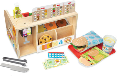 Melissa Doug Holzscheibe Stack Sandwichschalter