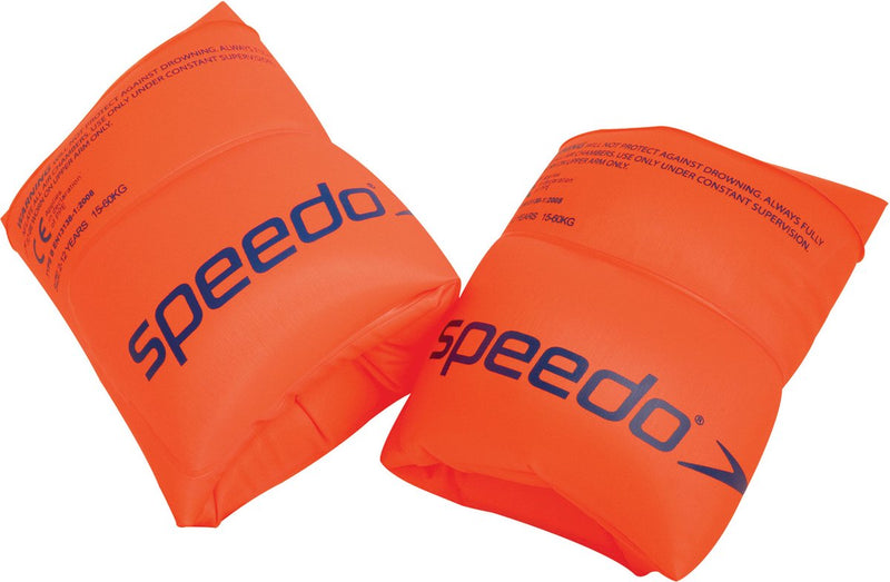 Speedo Roll-up-Schwimmbänder (2–12 Jahre) – Orange