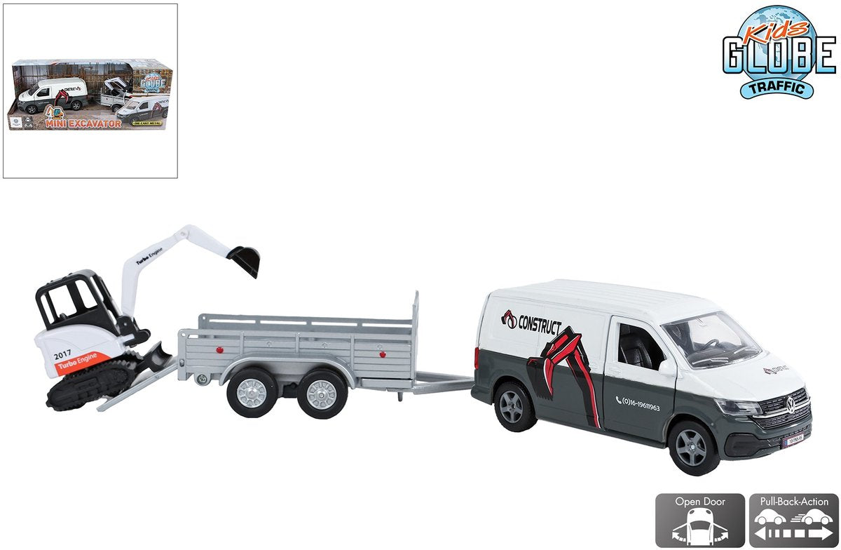 Kinderglobus VW Transporter 27cm