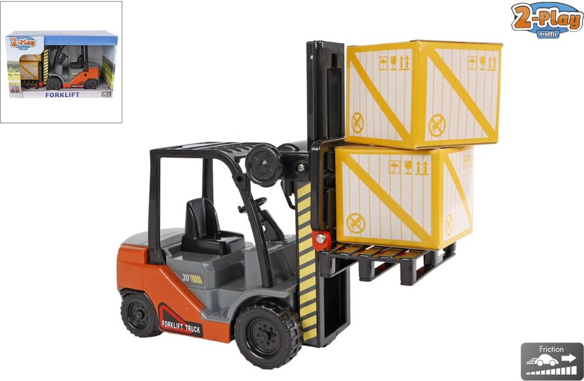 2-Play-Gabelstapler-LKW-Reibung 20,5 cm