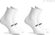 Rogelli Essential Radsocken – 2er-Pack – Weiß – 44 47