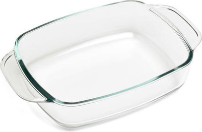 Gemütliche, trendige rechteckige 500-Grad-Auflaufform – 1,6 l – 32,5 x 18,5 x 5,1 cm