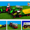 Kids Globe Globe Traktor mit Anhängerleuchten 1:32